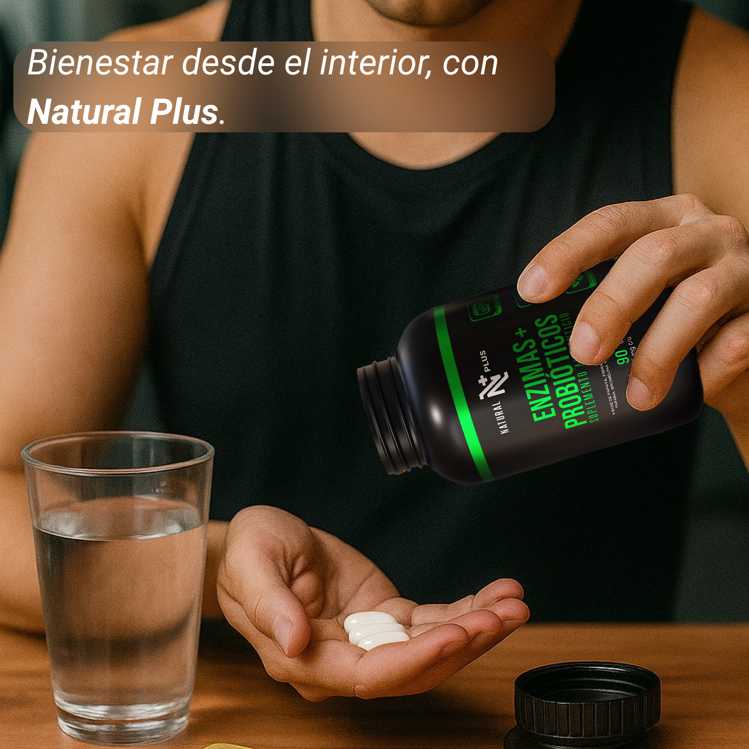 Enzimas + Probióticos 90 Cápsulas