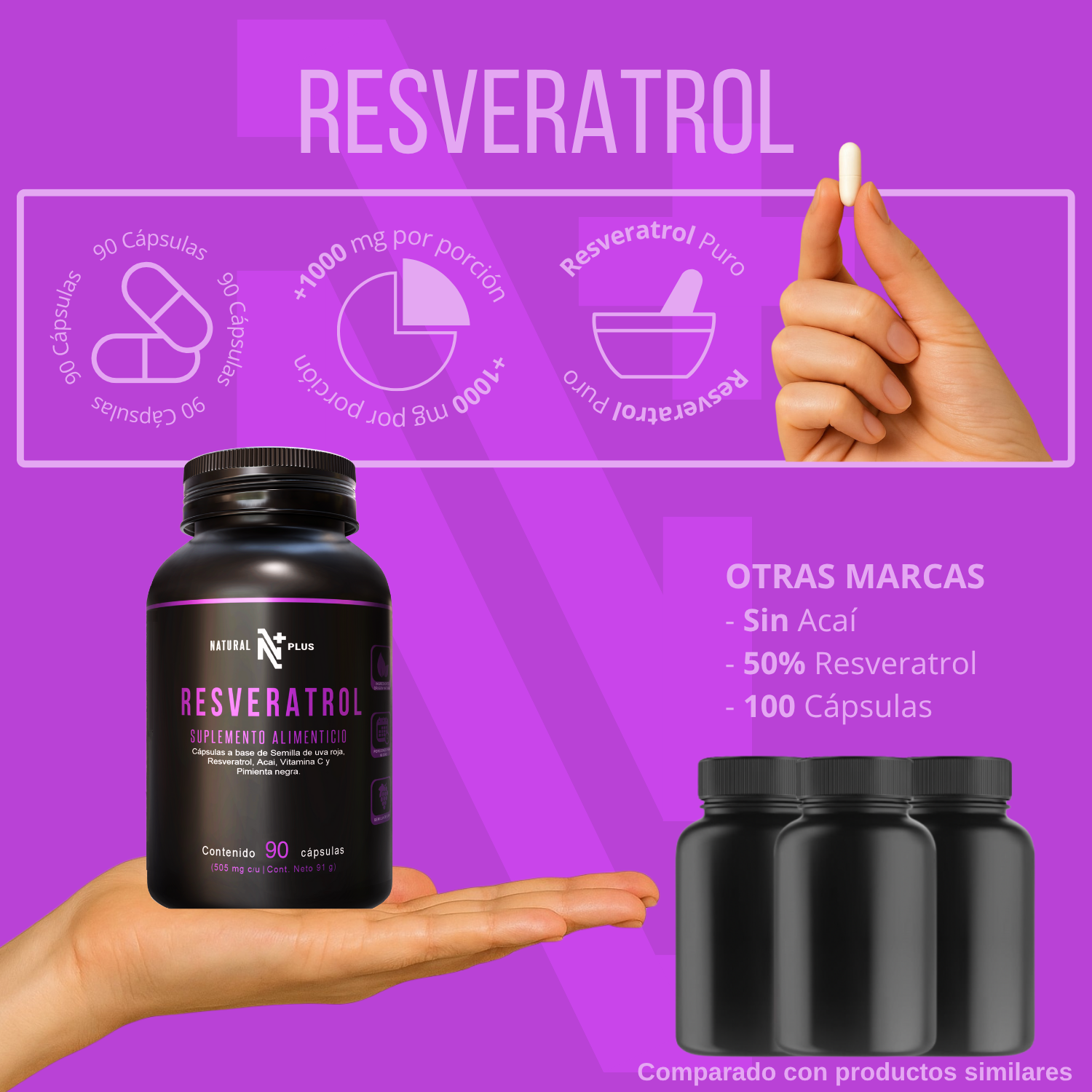 1000 mg por porción