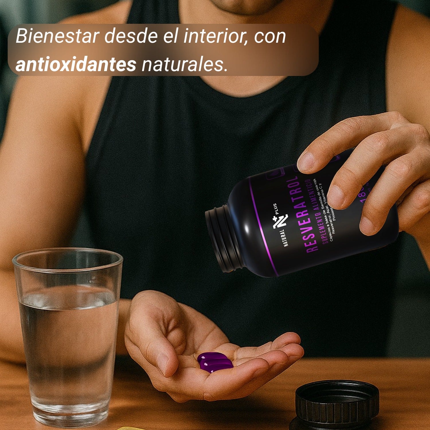 Resveratrol 180 Cápsulas