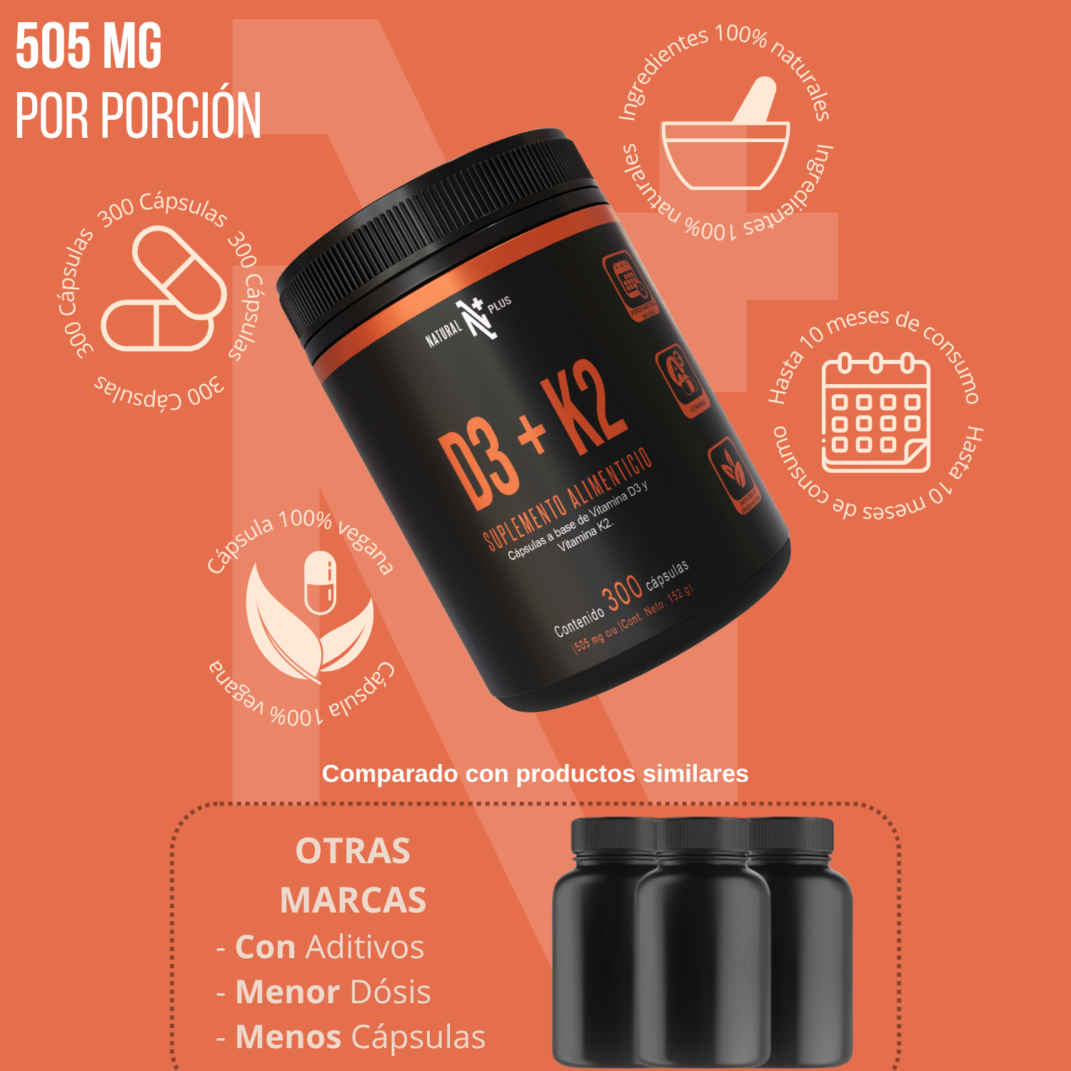 Vitamina D3 + K2