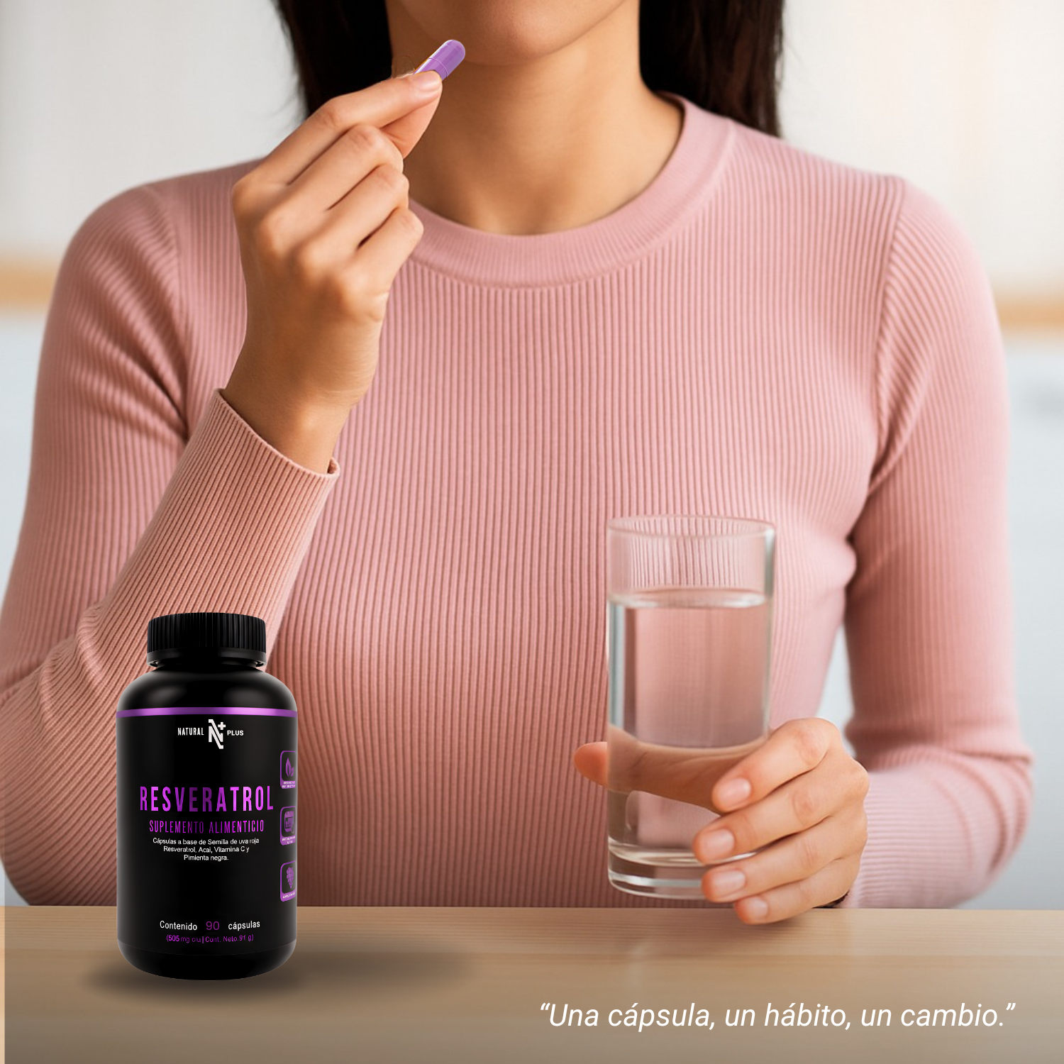 Resveratrol 90 Cápsulas
