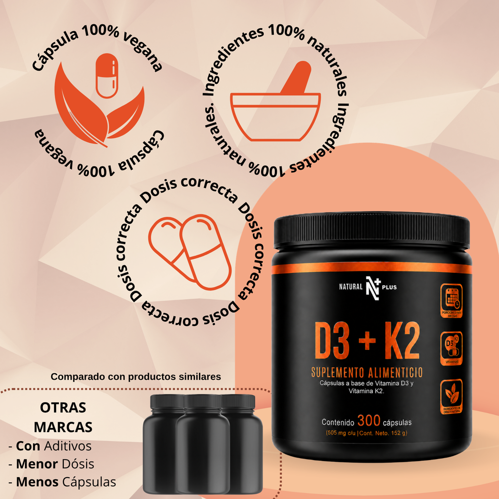 Vitamina D3 + K2