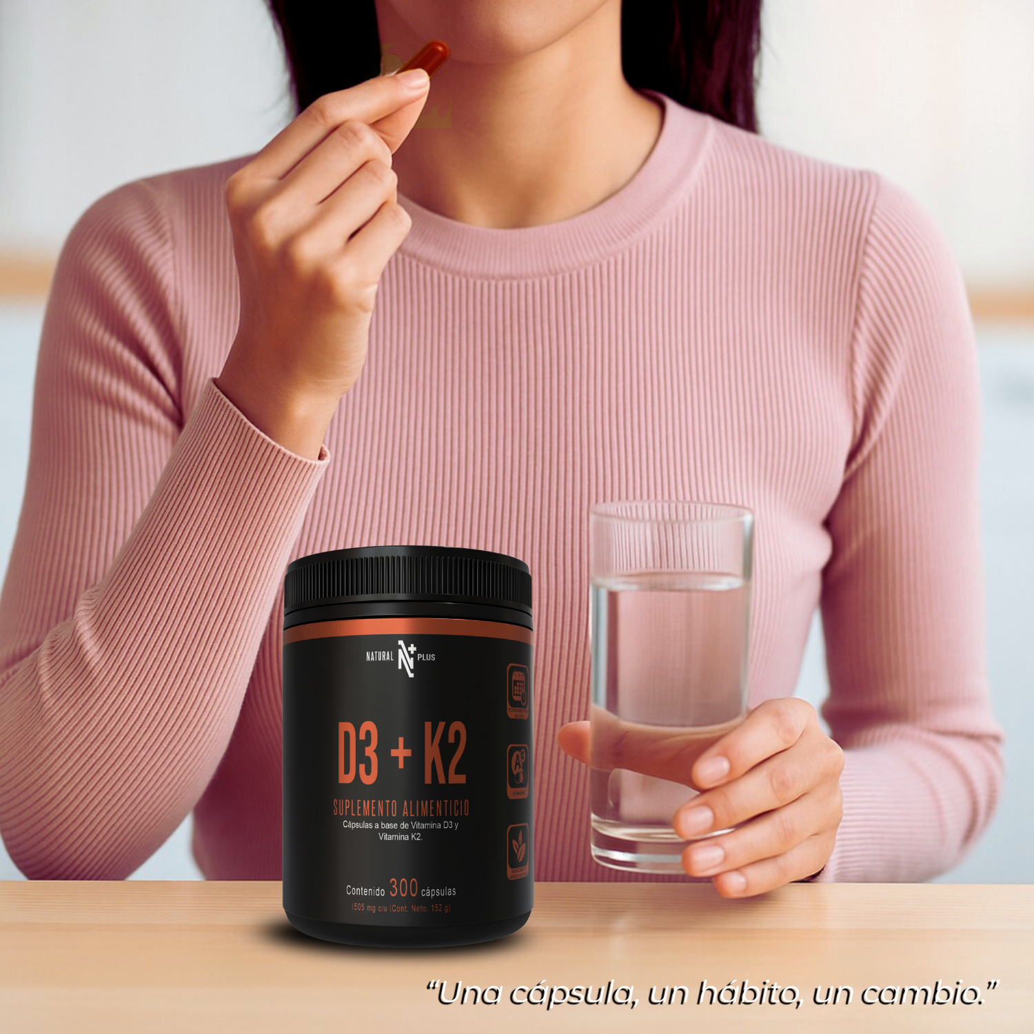 Vitamina D3 + K2