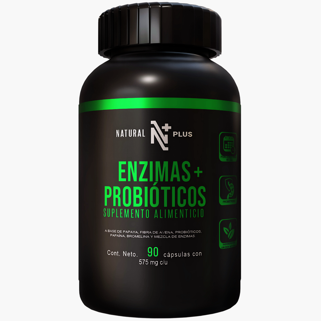 Enzimas + Probióticos 180 Cápsulas