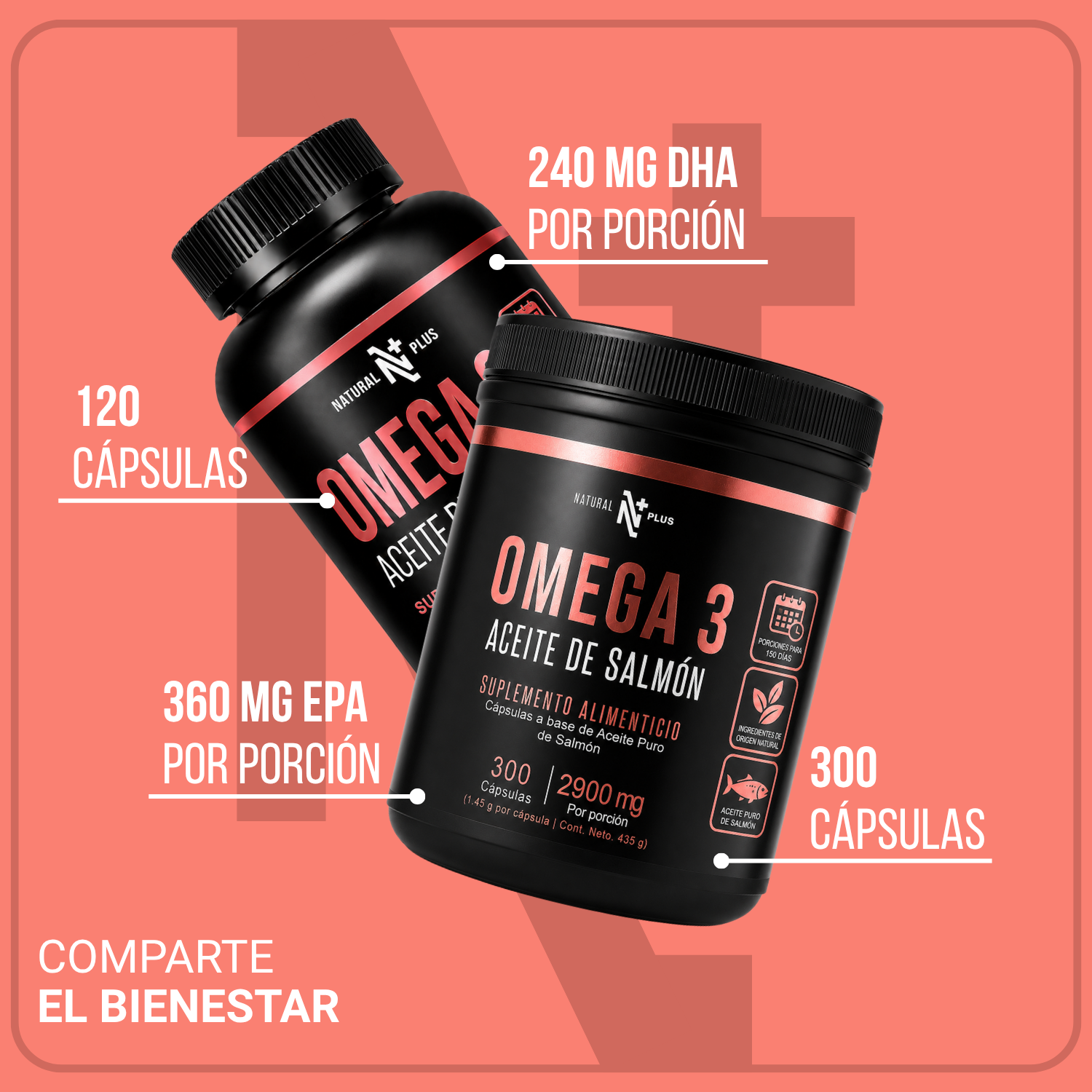 Omega 3 Aceite de Salmón