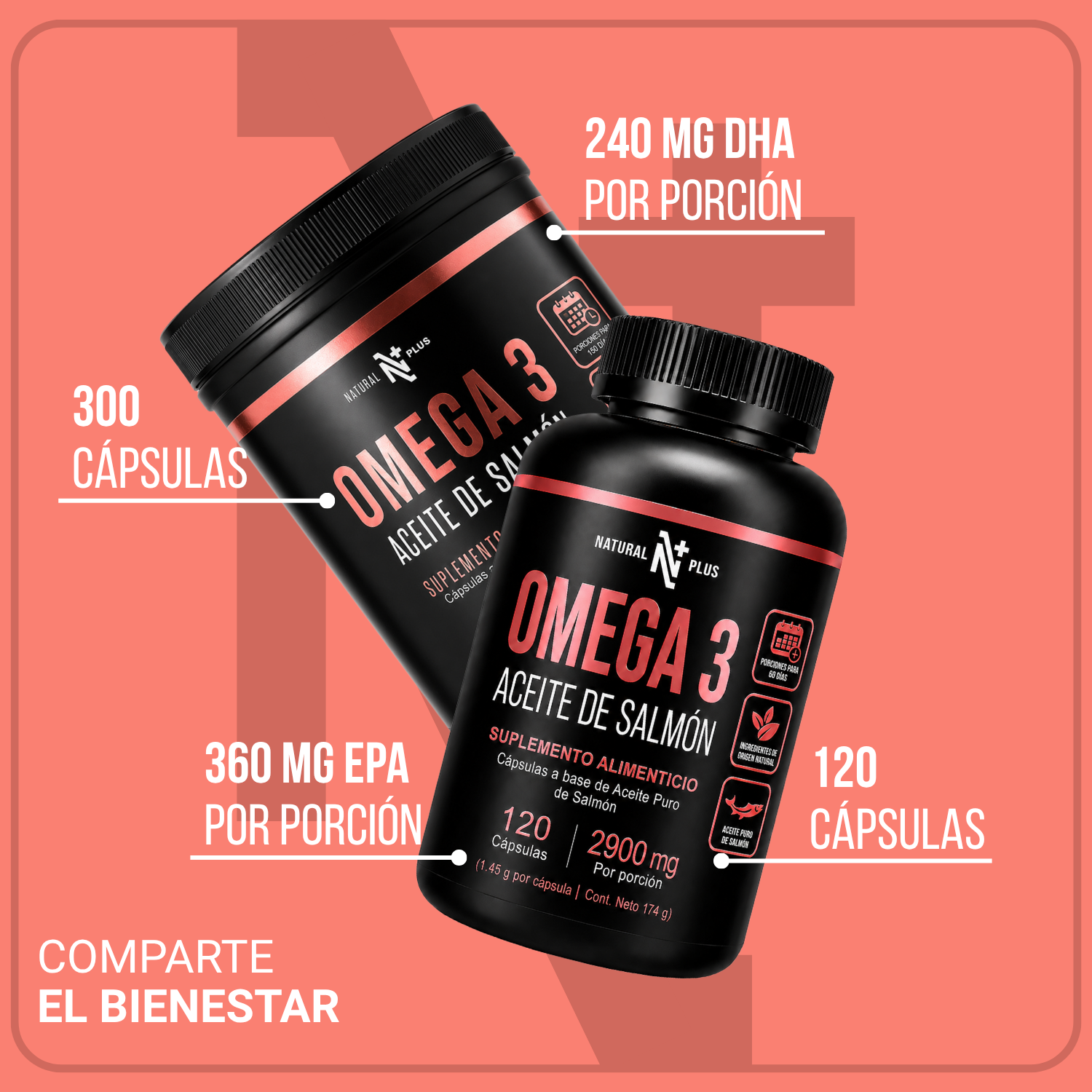 Omega 3 Aceite de Salmón