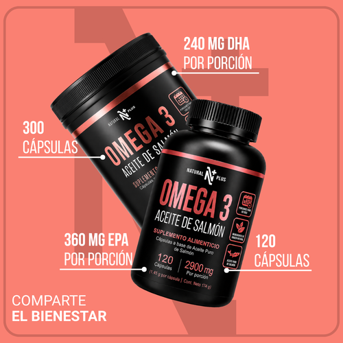 Omega 3 Aceite de Salmón