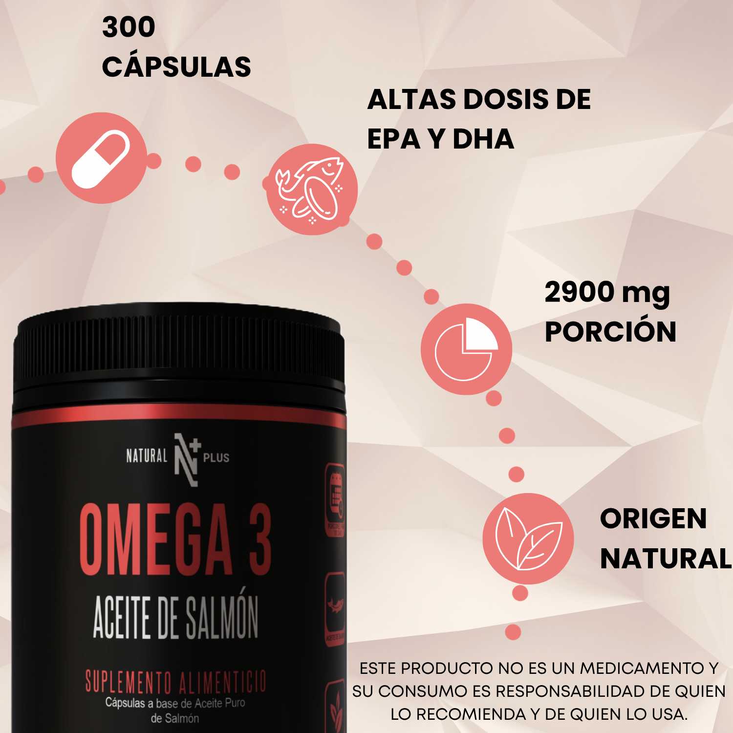 Omega 3 - 300 Cápsulas