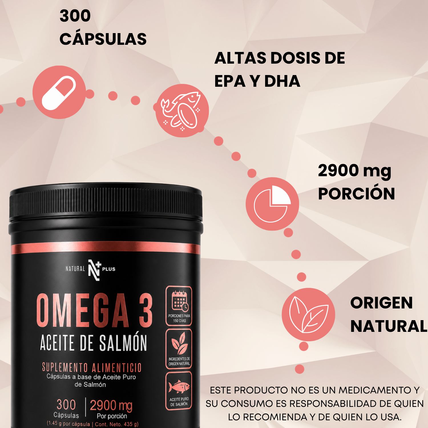 Omega 3 Aceite de Salmón