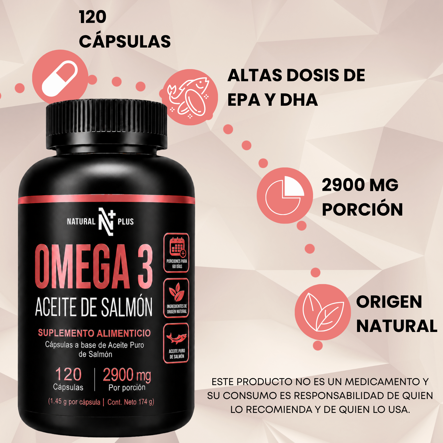 Omega 3 Aceite de Salmón