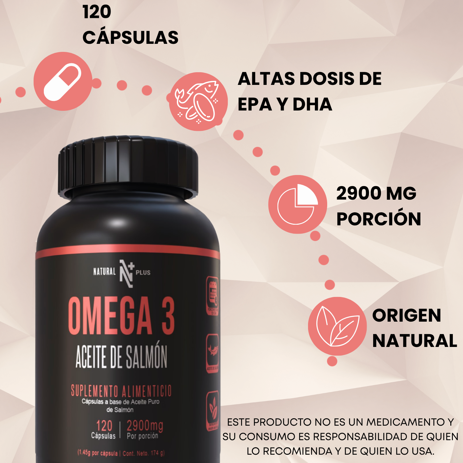 Omega 3 120 Cápsulas
