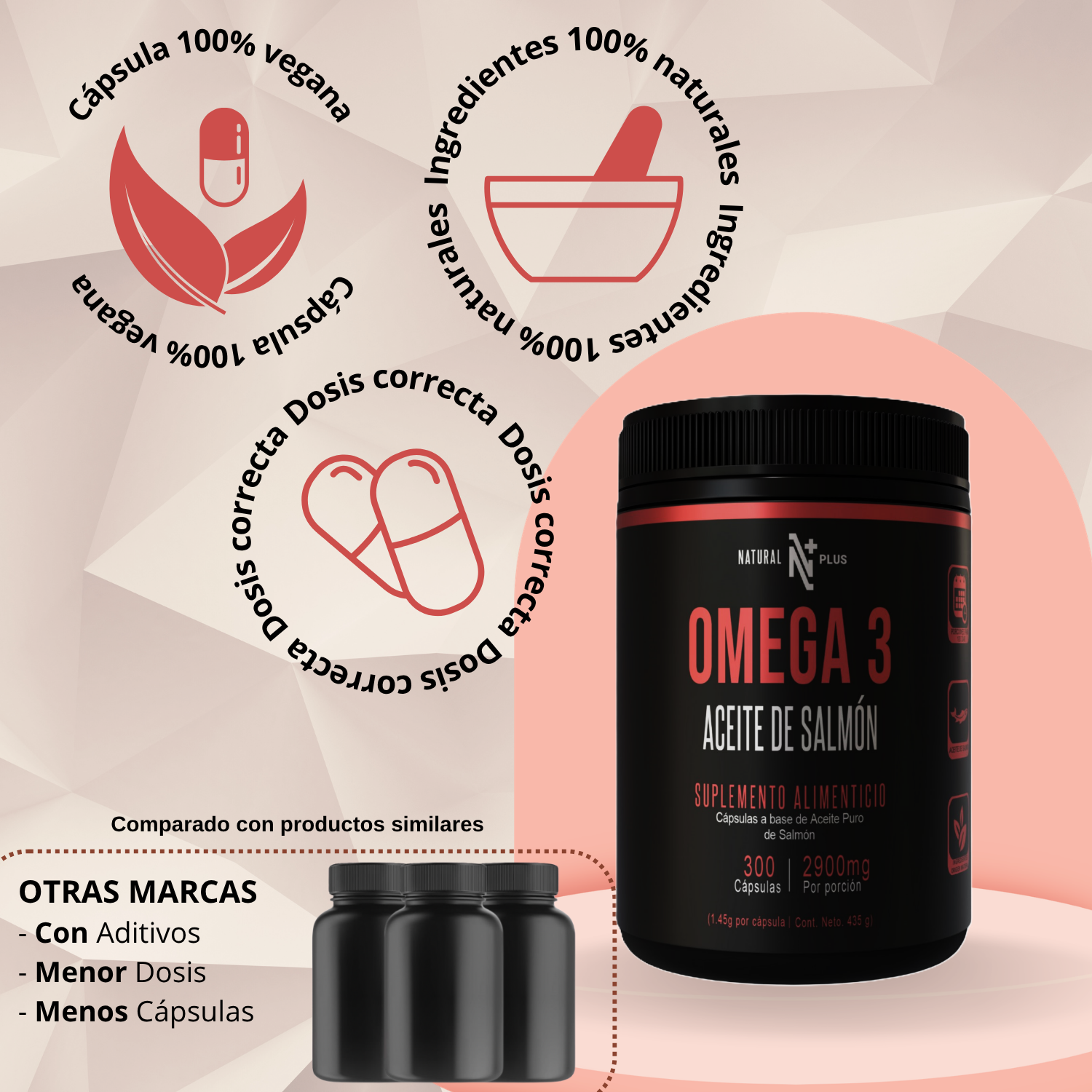 Omega 3 - 300 Cápsulas