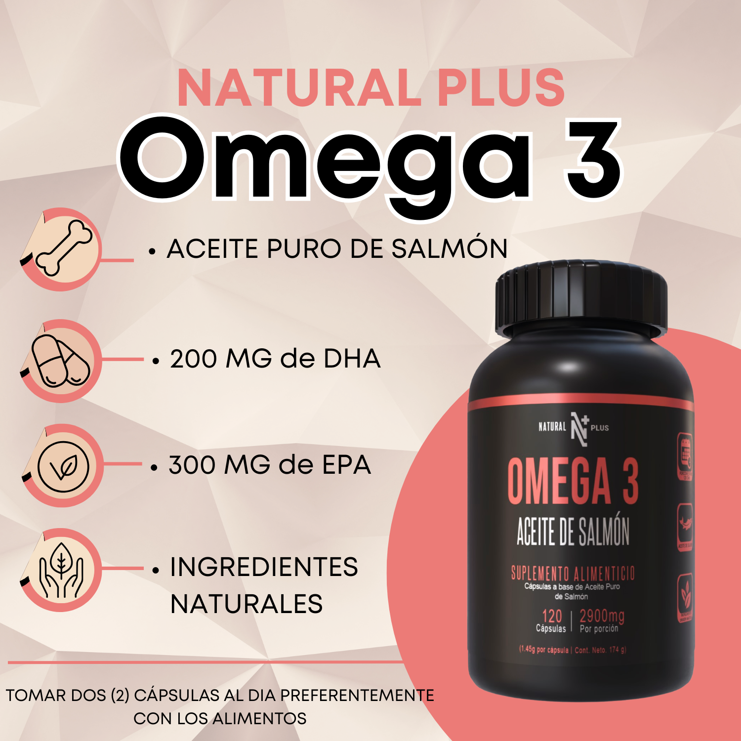 Omega 3 120 Cápsulas
