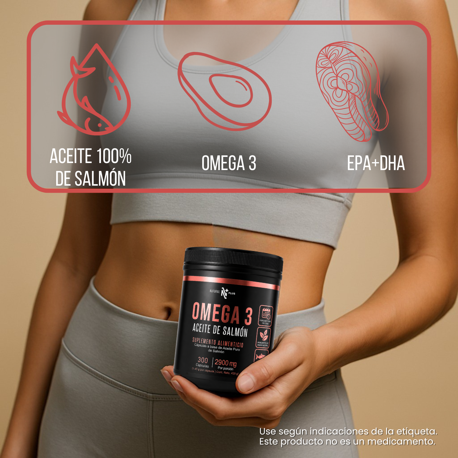Omega 3 Aceite de Salmón