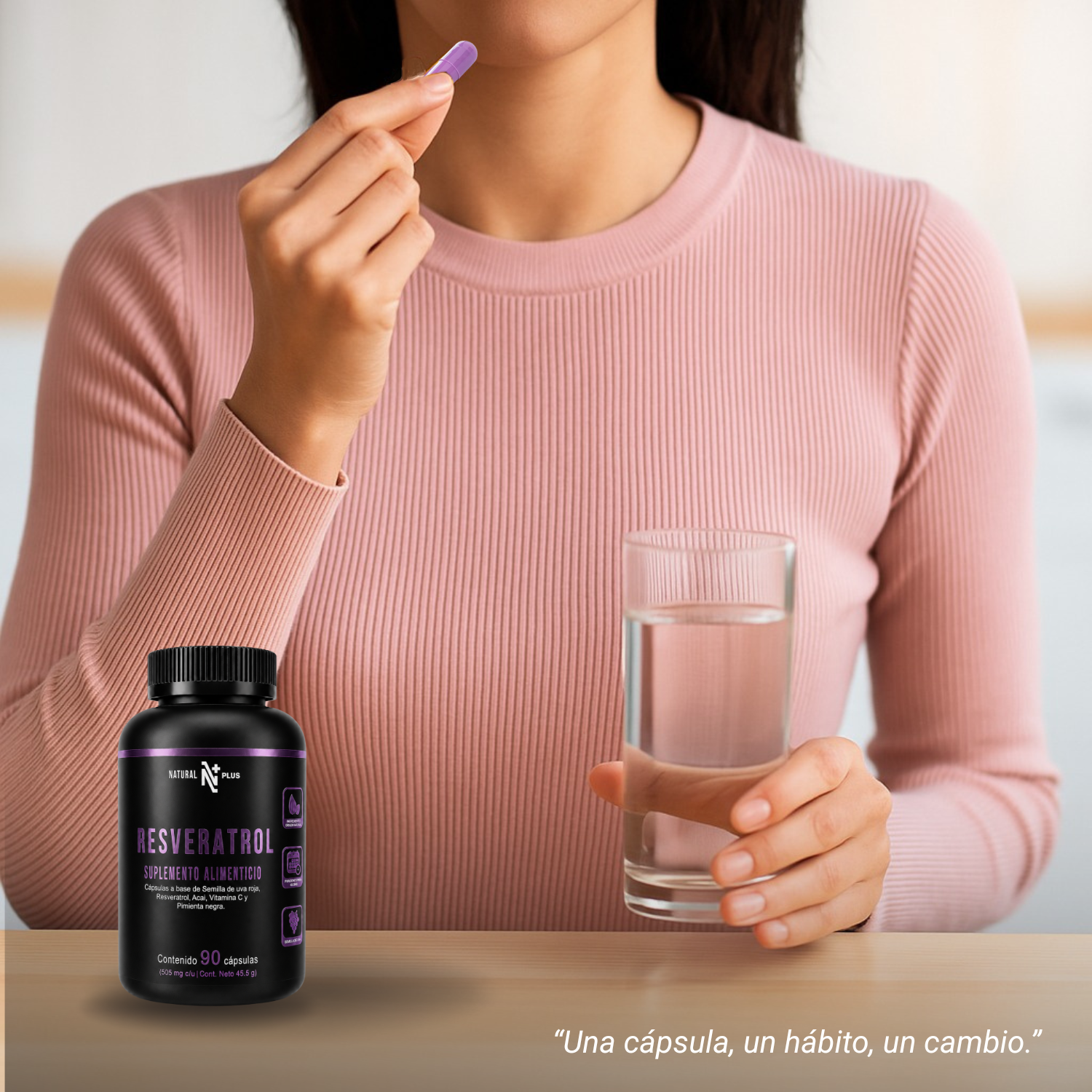 Resveratrol 90 Cápsulas