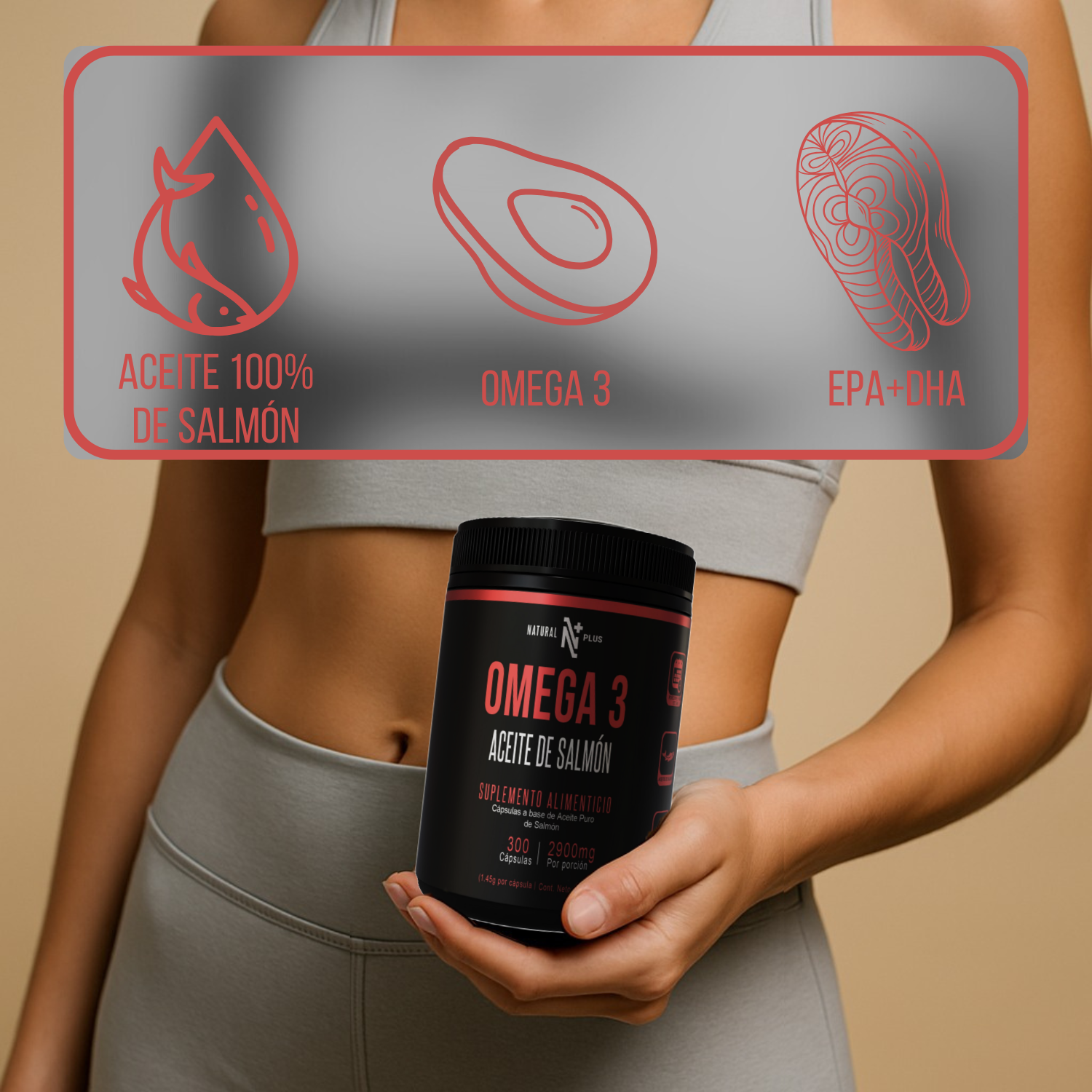 Omega 3 - 300 Cápsulas