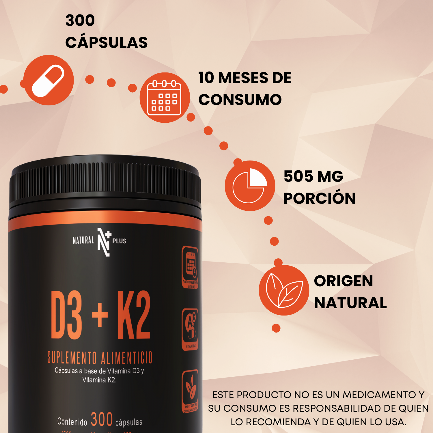 Vitamina D3 + K2