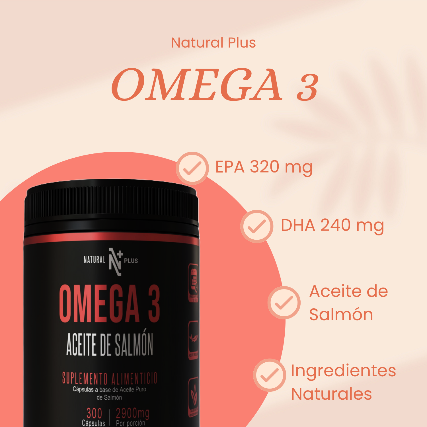 Omega 3 - 300 Cápsulas