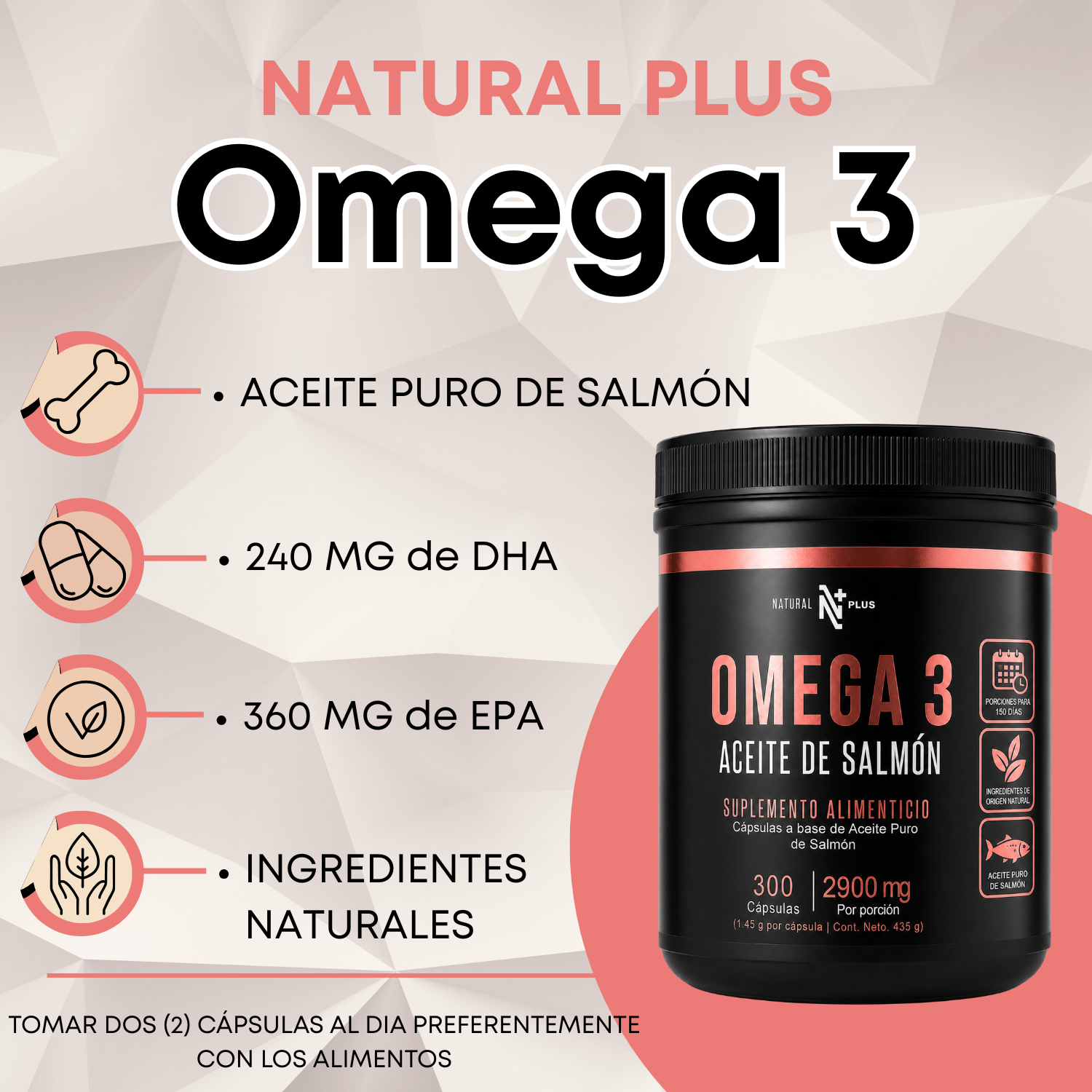 Omega 3 Aceite de Salmón