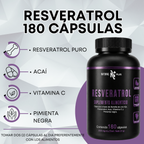 Resveratrol 180 Cápsulas