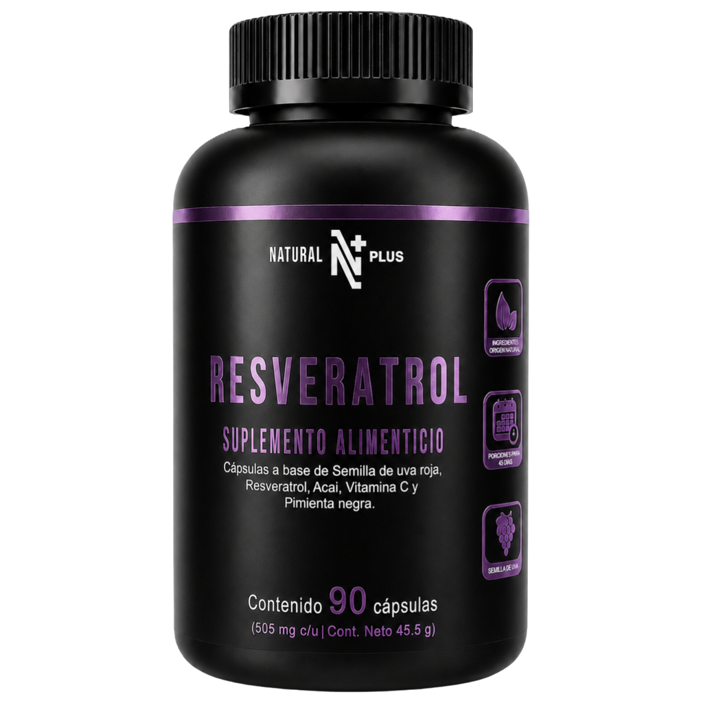 Resveratrol 180 Cápsulas