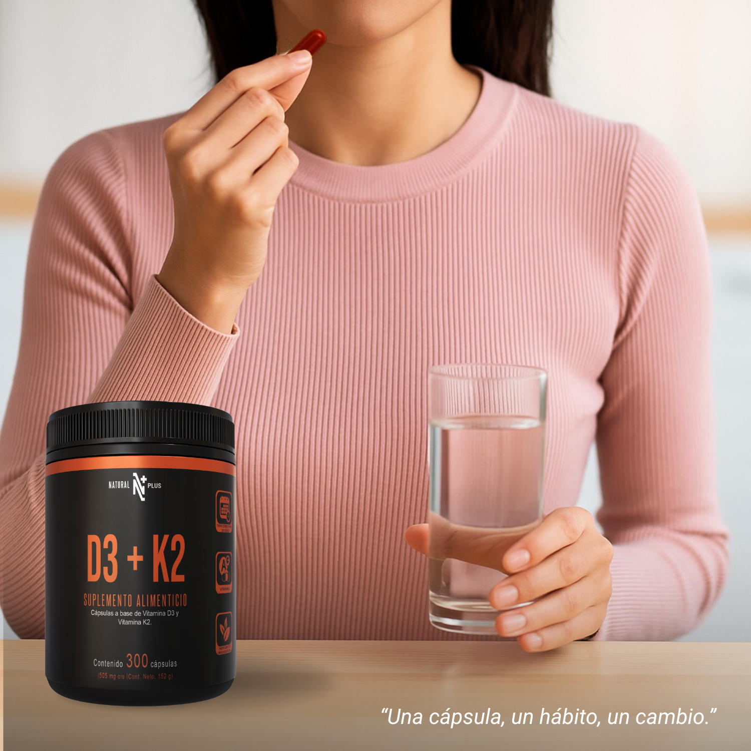 Vitamina D3 + K2