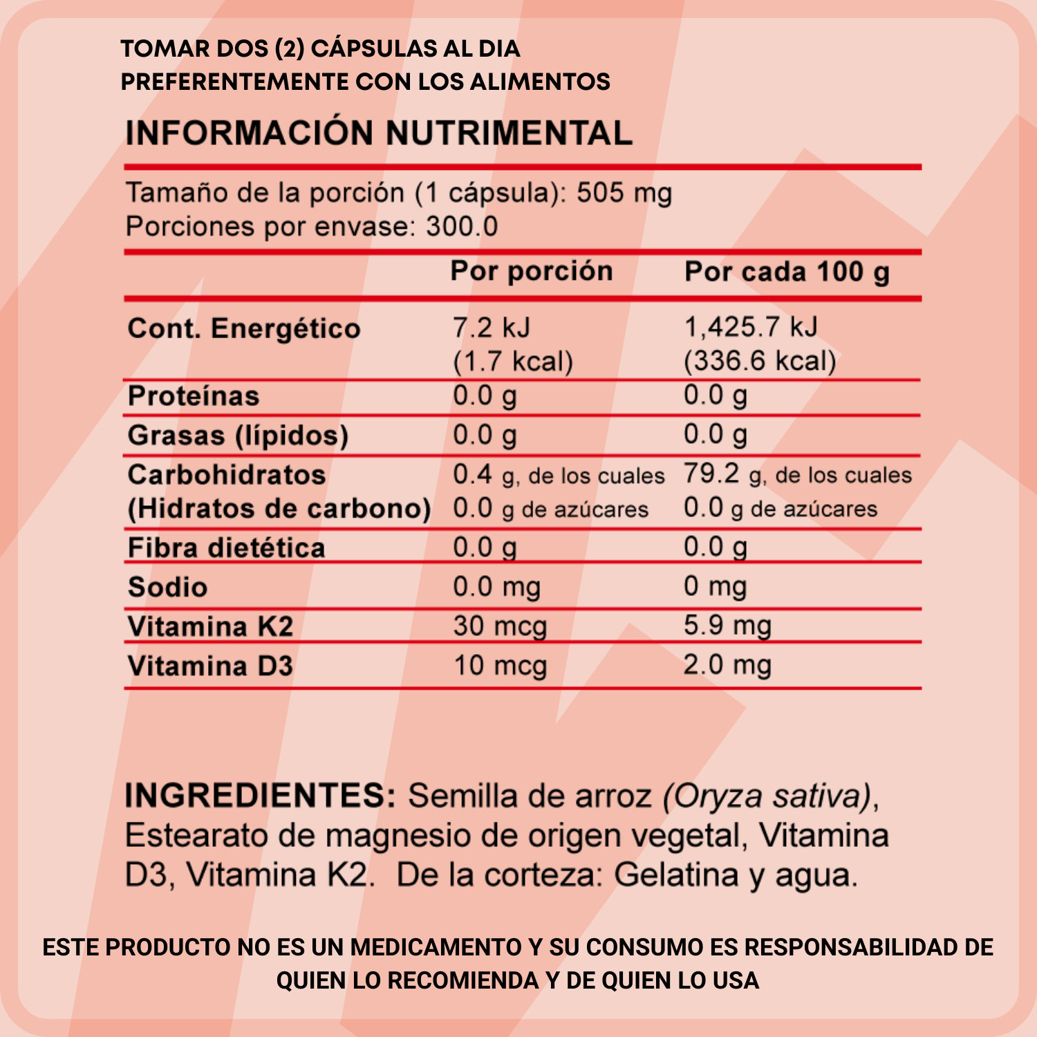 Vitamina D3 + K2