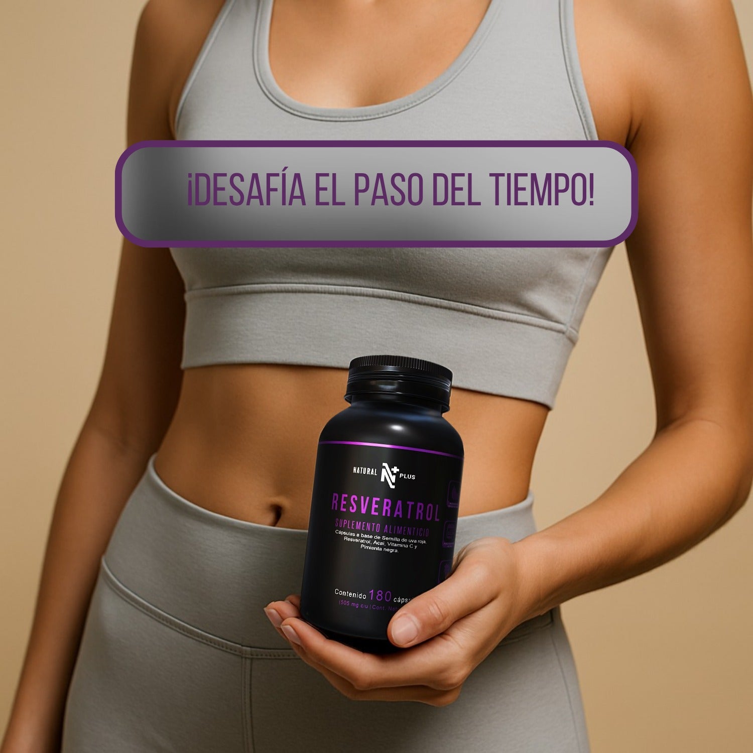 Resveratrol 180 Cápsulas