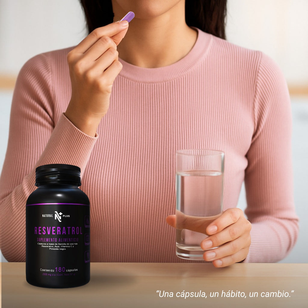 Resveratrol 180 Cápsulas